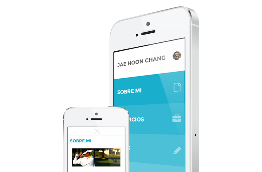 disno web responsive profesional de golf